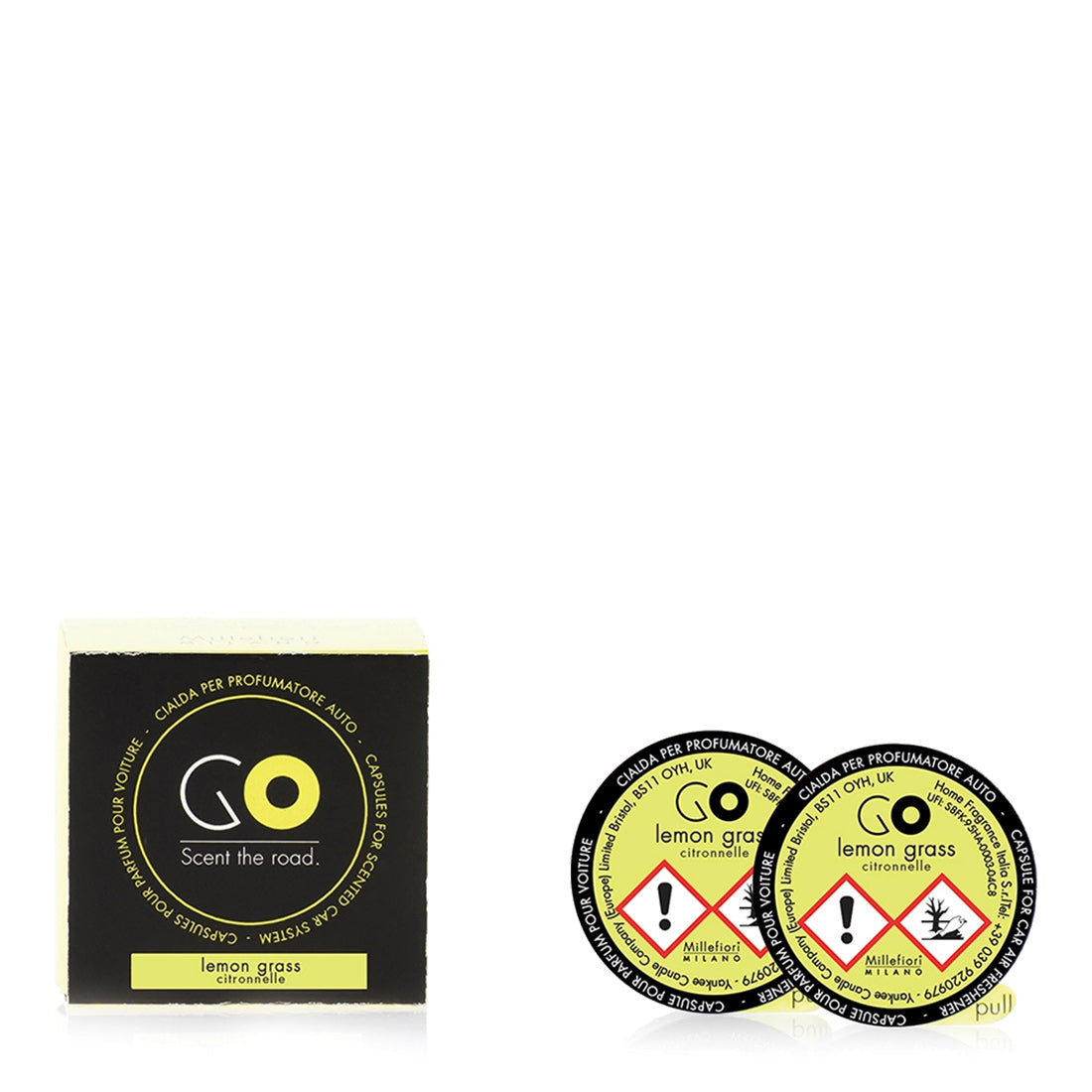 Millefiori Air Freshener Go Lemon Grass