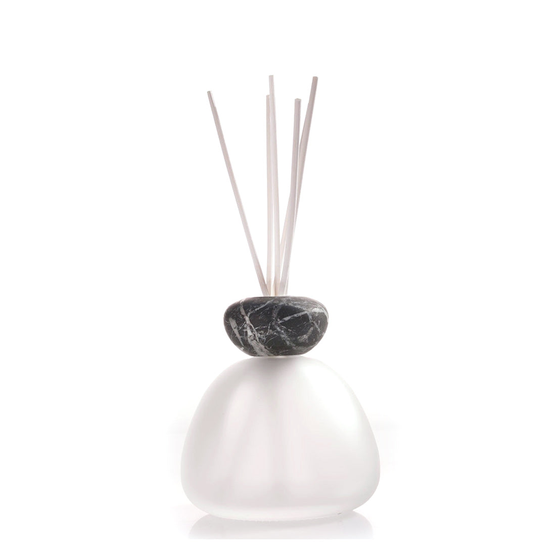 Millefiori Diffusore in Vetro Marble Glass Satinato Nero