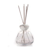 Millefiori Diffusore in Vetro Marble Glass trasparente Bianco Bianco