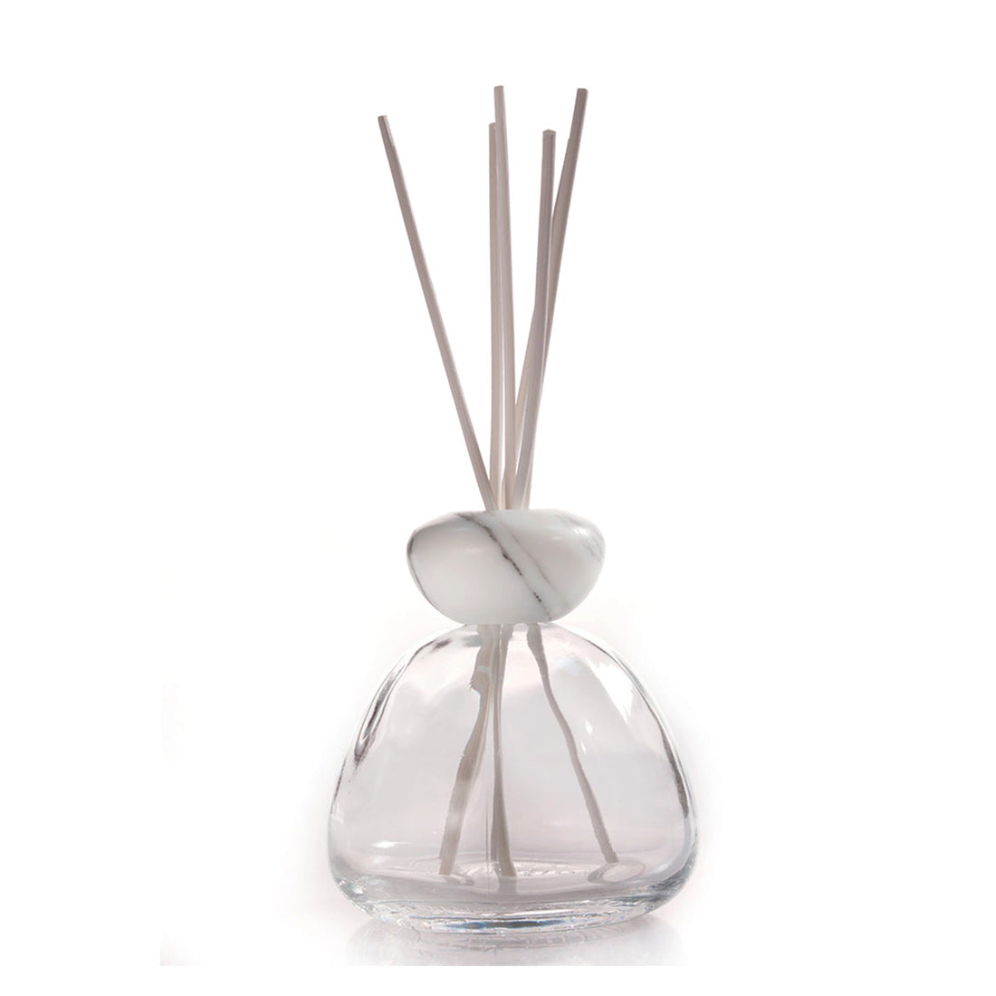 Millefiori Diffusore in Vetro Marble Glass trasparente Bianco