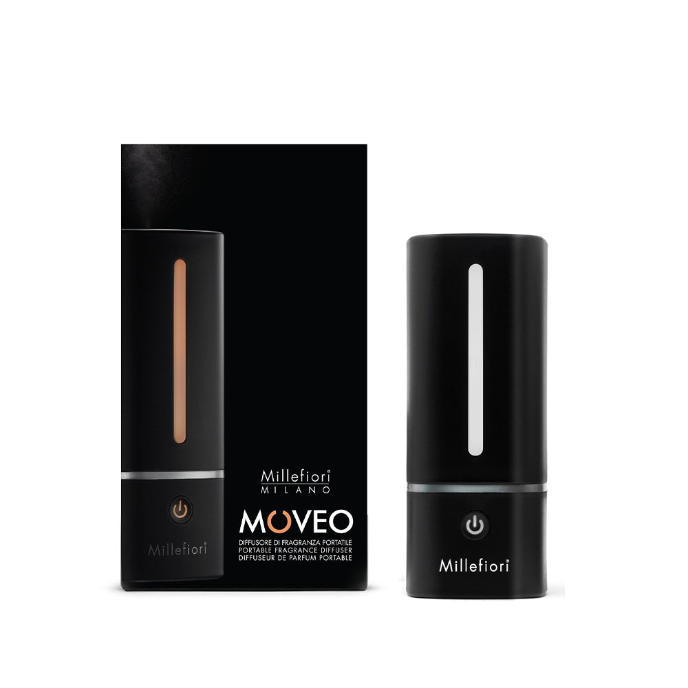 Millefiori MOVEO Diffusore di Fragranza Portatile Nero-3