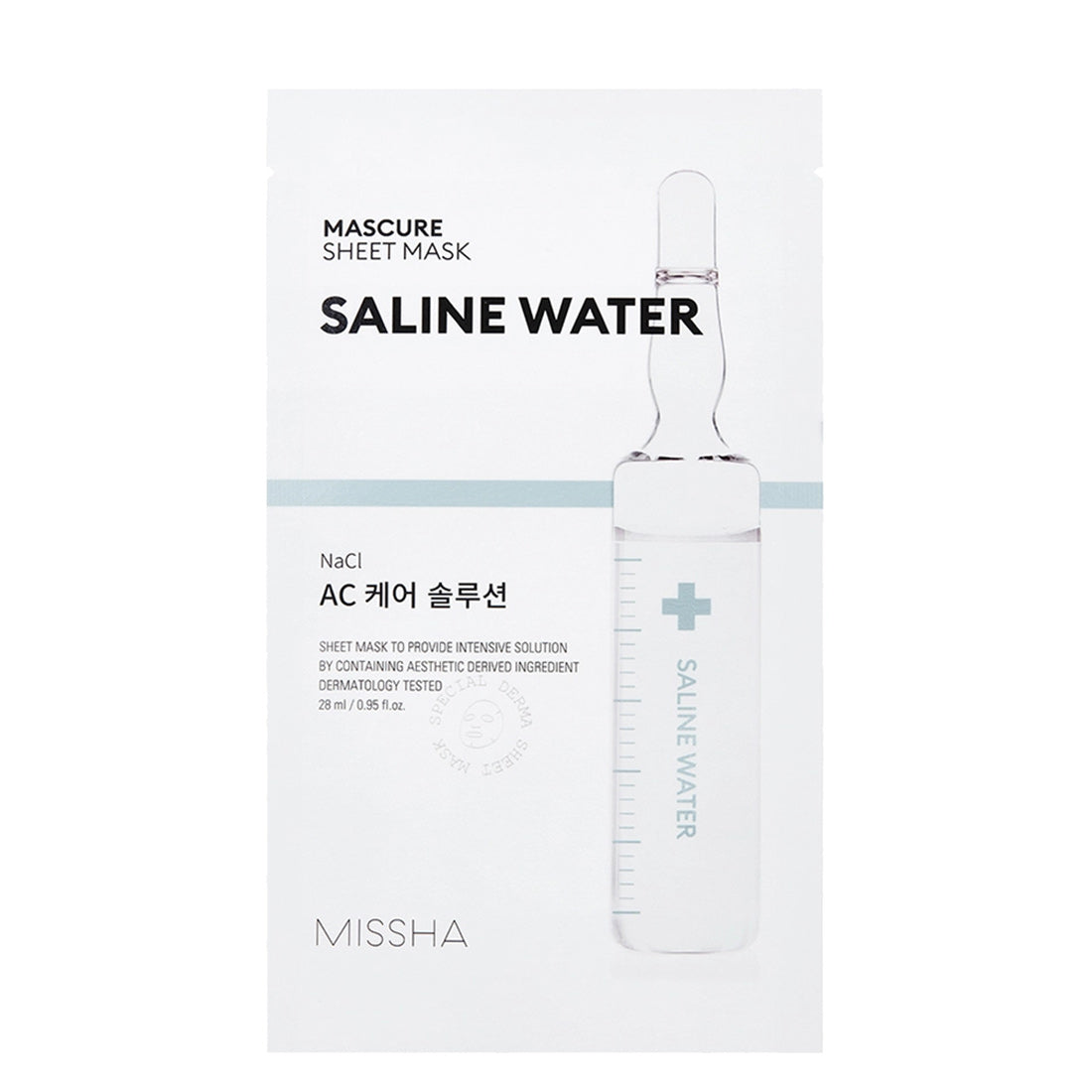 Missha Mascure Ac Care Solution Sheet Mask (Saline Water)