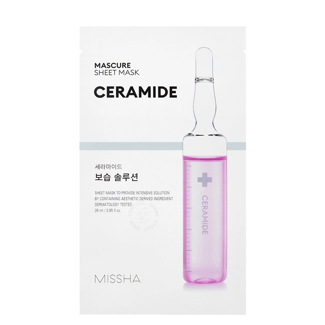 Missha Mascure Moisture Barrier Solution Sheet Mask (Ceramide)