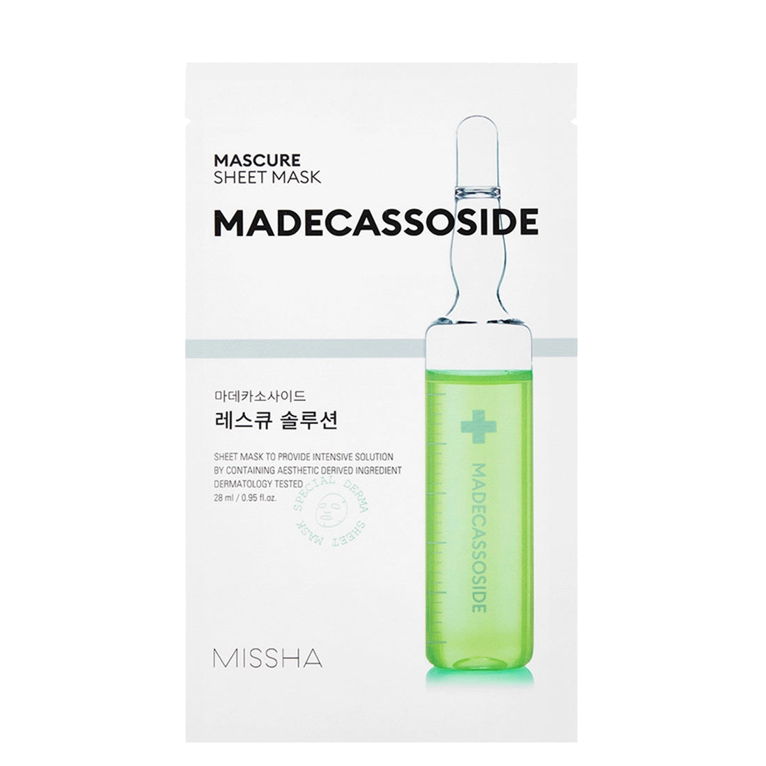 Missha Mascure Rescue Solution Sheet Mask (Madecassoside)
