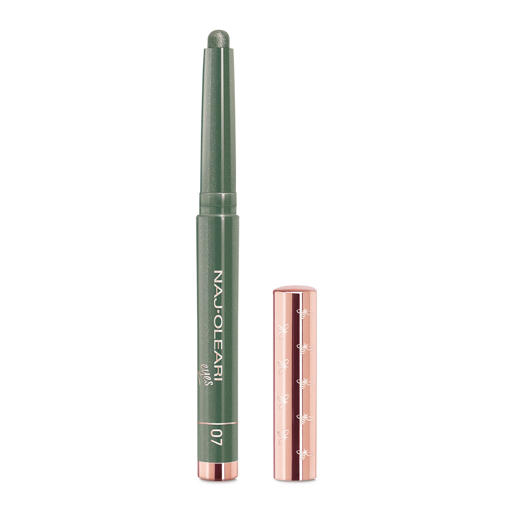 NAJ OLEARI Ombretto Absolute Stay 07 Verde Velluto-3