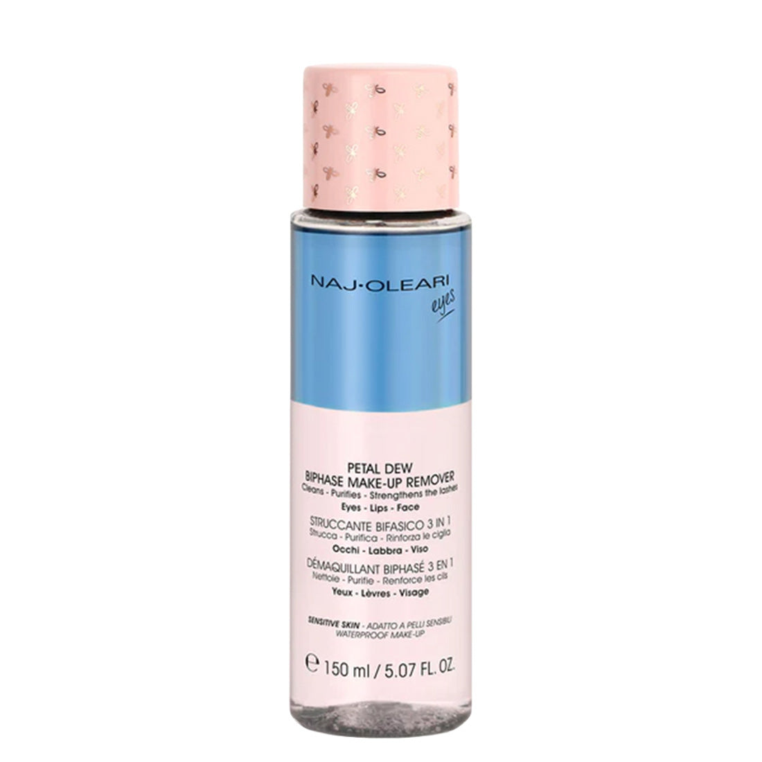 NAJ OLEARI Petal Dew Biphase Make-Up Remover 3 In 1 