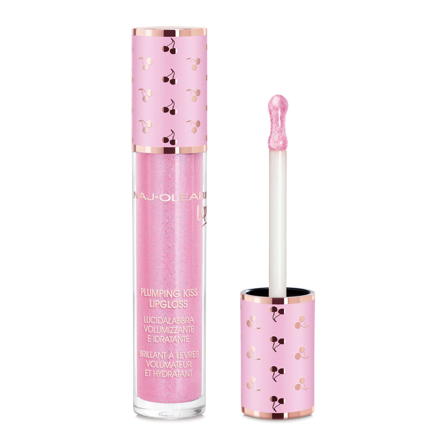 NAJ OLEARI Plumping Kiss 11 Rosa Olografico-3