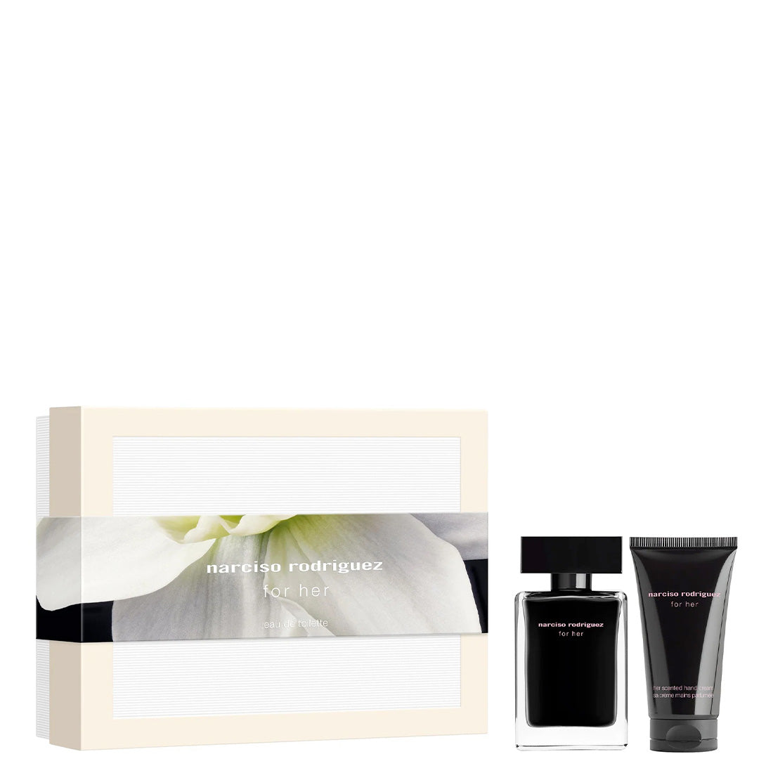 NARCISO RODRIGUEZ For Her Eau De Toilette + Crema Mani Set 