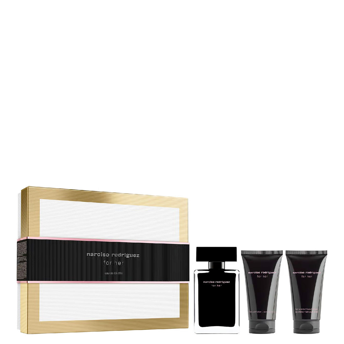 NARCISO RODRIGUEZ For Her Eau De Toilette + Lozione Corpo + Crema Mani Set 