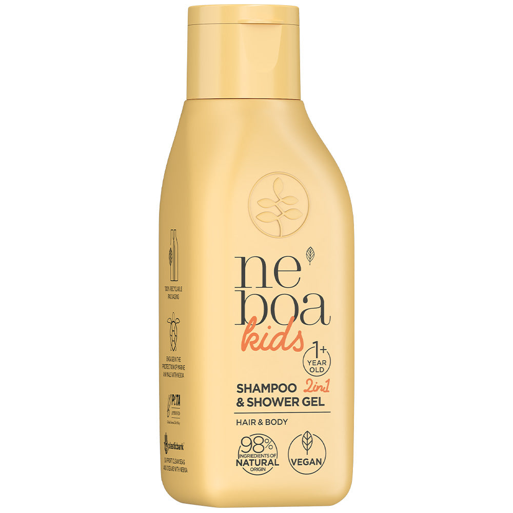 NEBOA Kids Shampoo + Shower Gel 2 In 1 -2