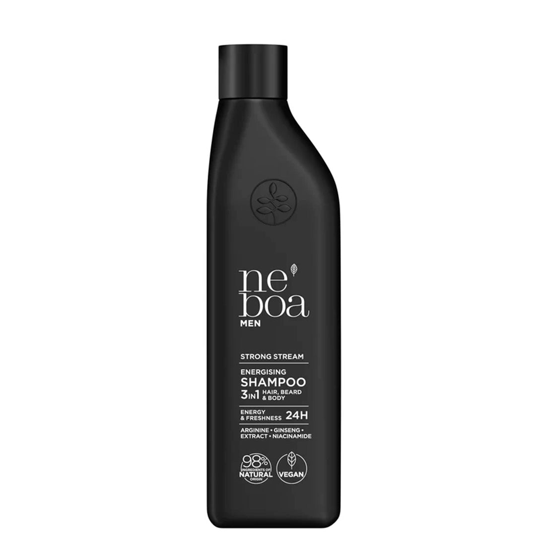 NEBOA Men Strong Stream Shampoo + Shower Gel 3 In 1 Men 