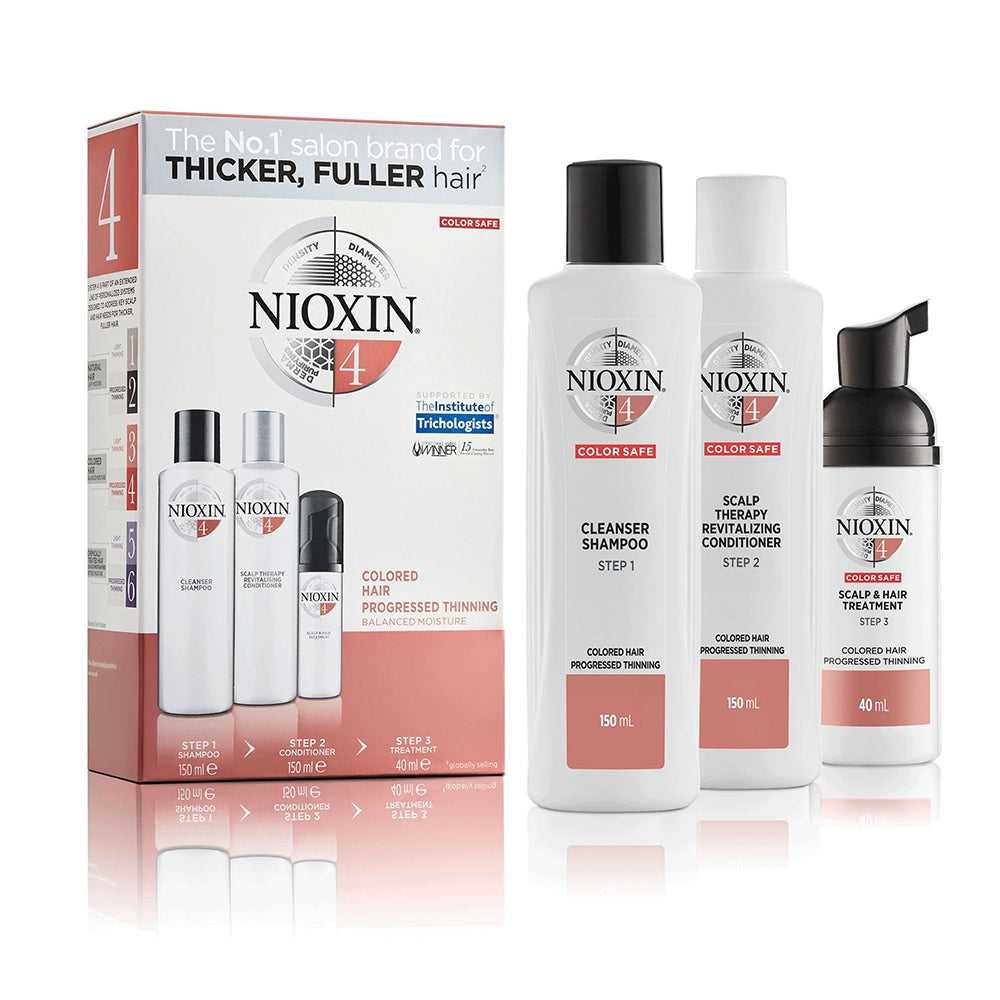 Nioxin Kit Trifasico Sistema 4 Per Colorati Naturali Assottigliati-3