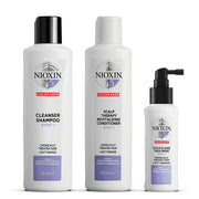 Nioxin Kit Trifasico Sistema 5 Per Capelli Trattati Chimicamente e Leggermente Assottigliati
