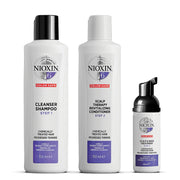 Nioxin Kit Trifasico Sistema 6 Per Capelli Trattati Chimicamente e Assottigliati