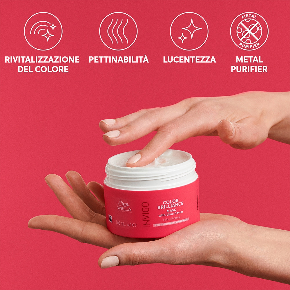 Wella Professionals Invigo Color Brilliance Mask Fine/Normal Hair-6
