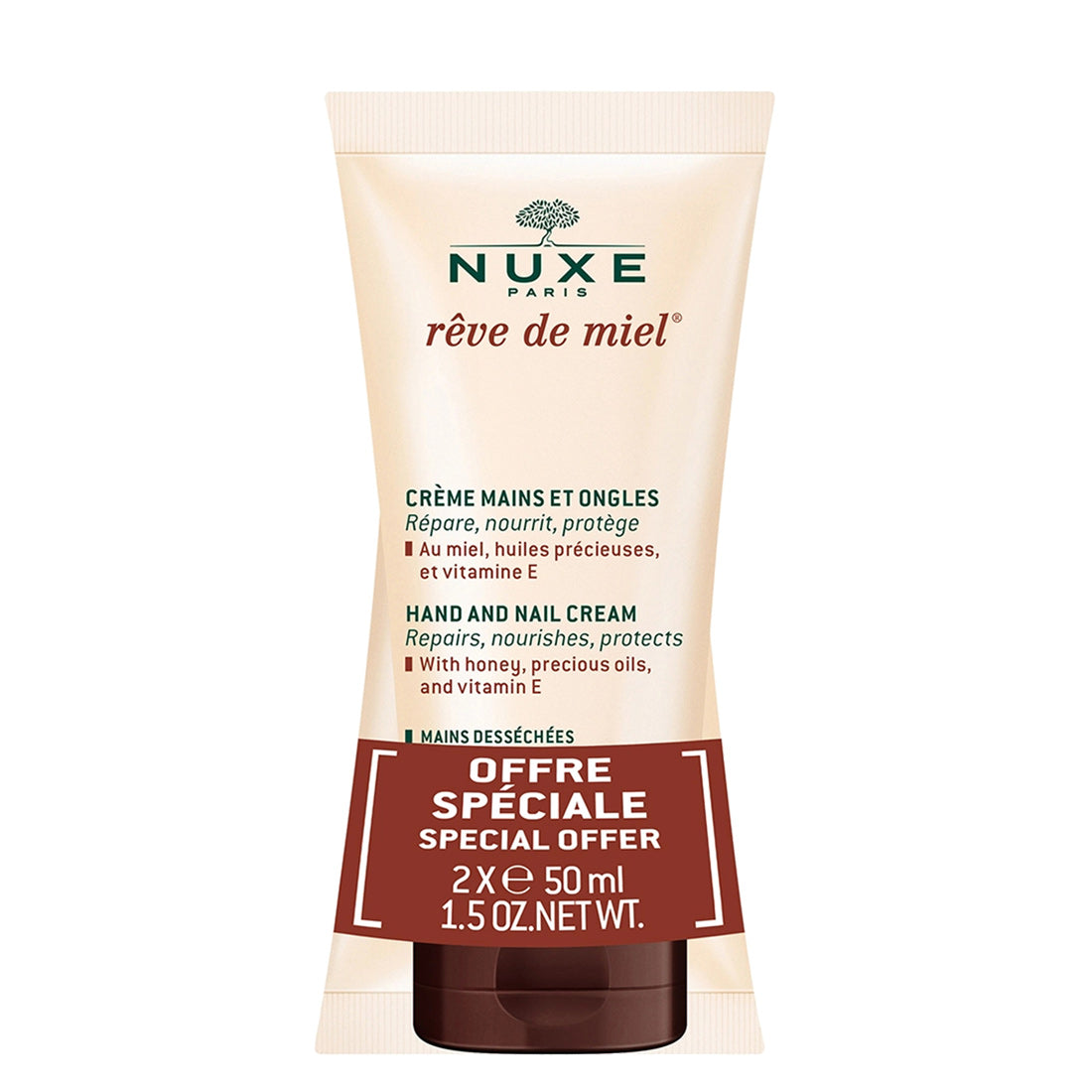 Nuxe Duo Reve de Miel Crème Mains et Ongles