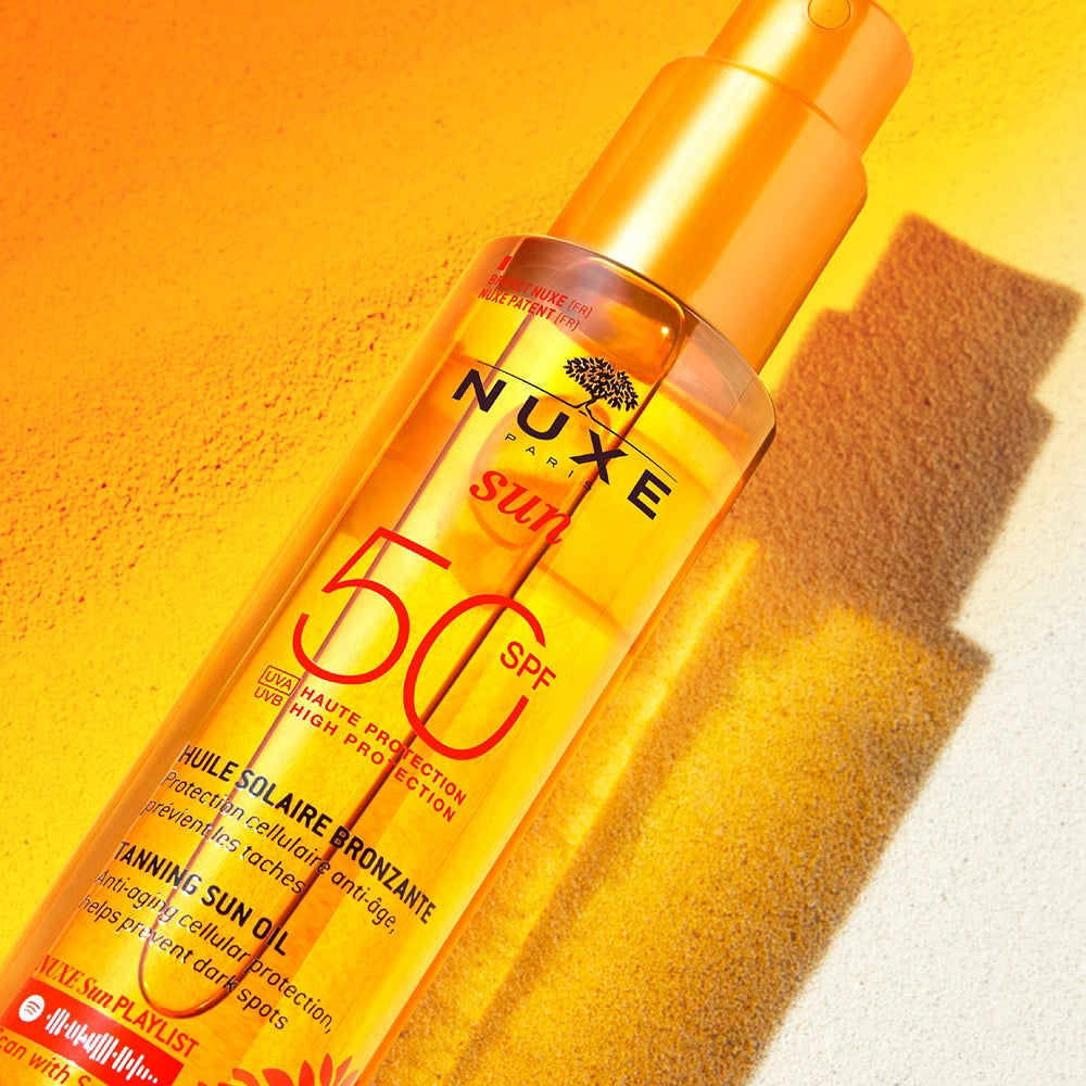 Nuxe Sun Huile Solaire Bronzante SPF50-2