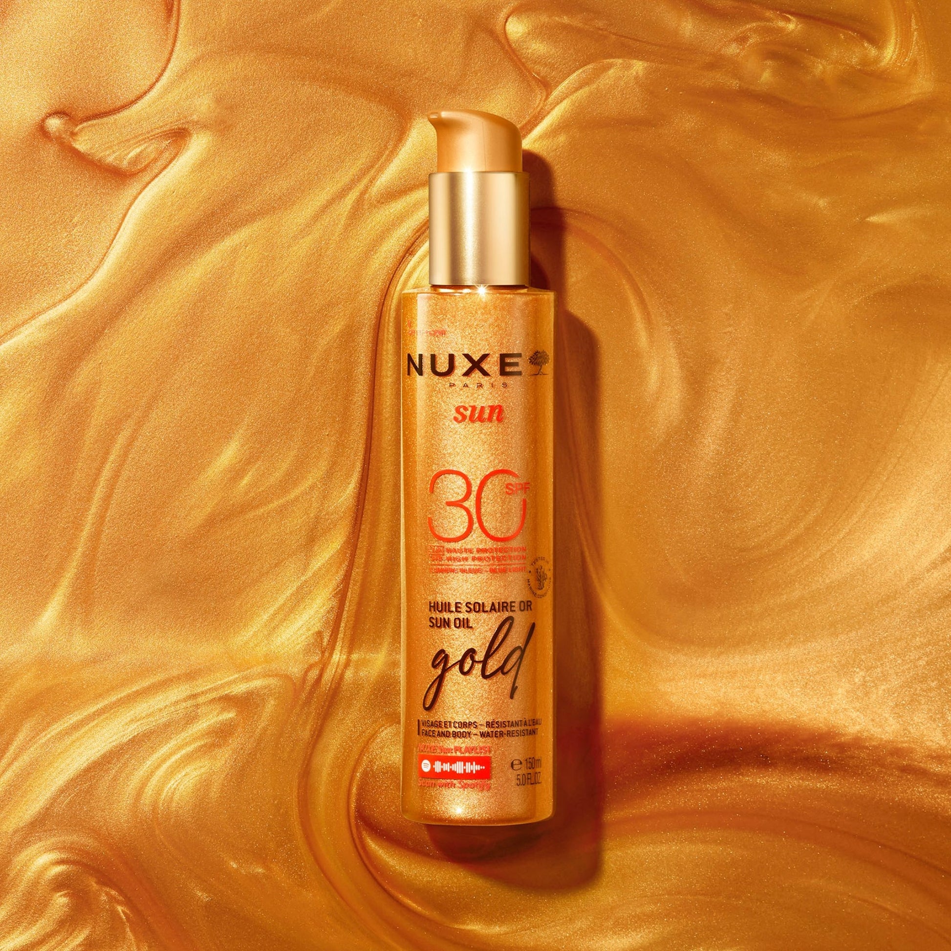 Nuxe Sun Huile Solaire Or SPF30-2