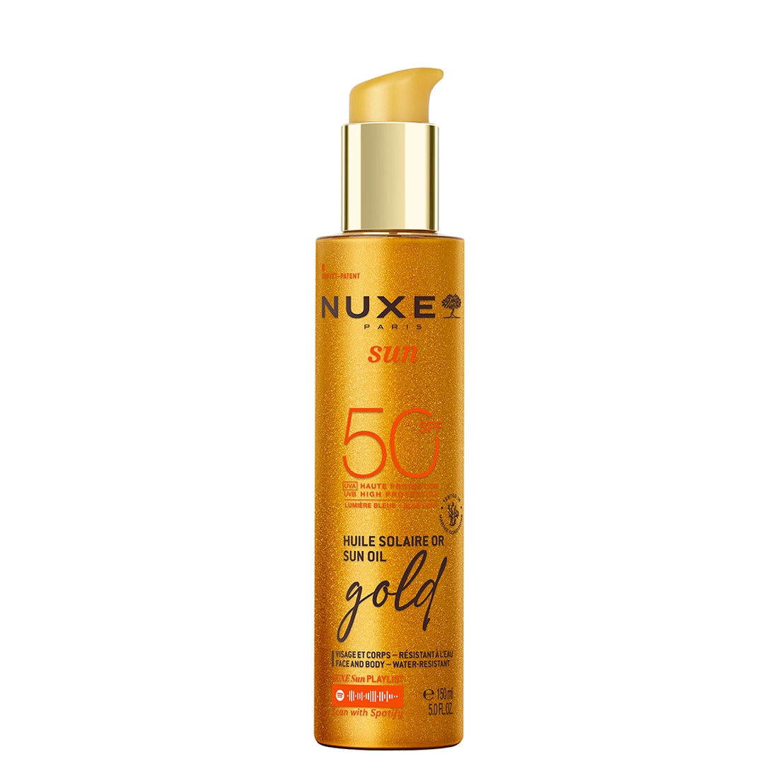 Nuxe Sun Huile Solaire Or SPF50
