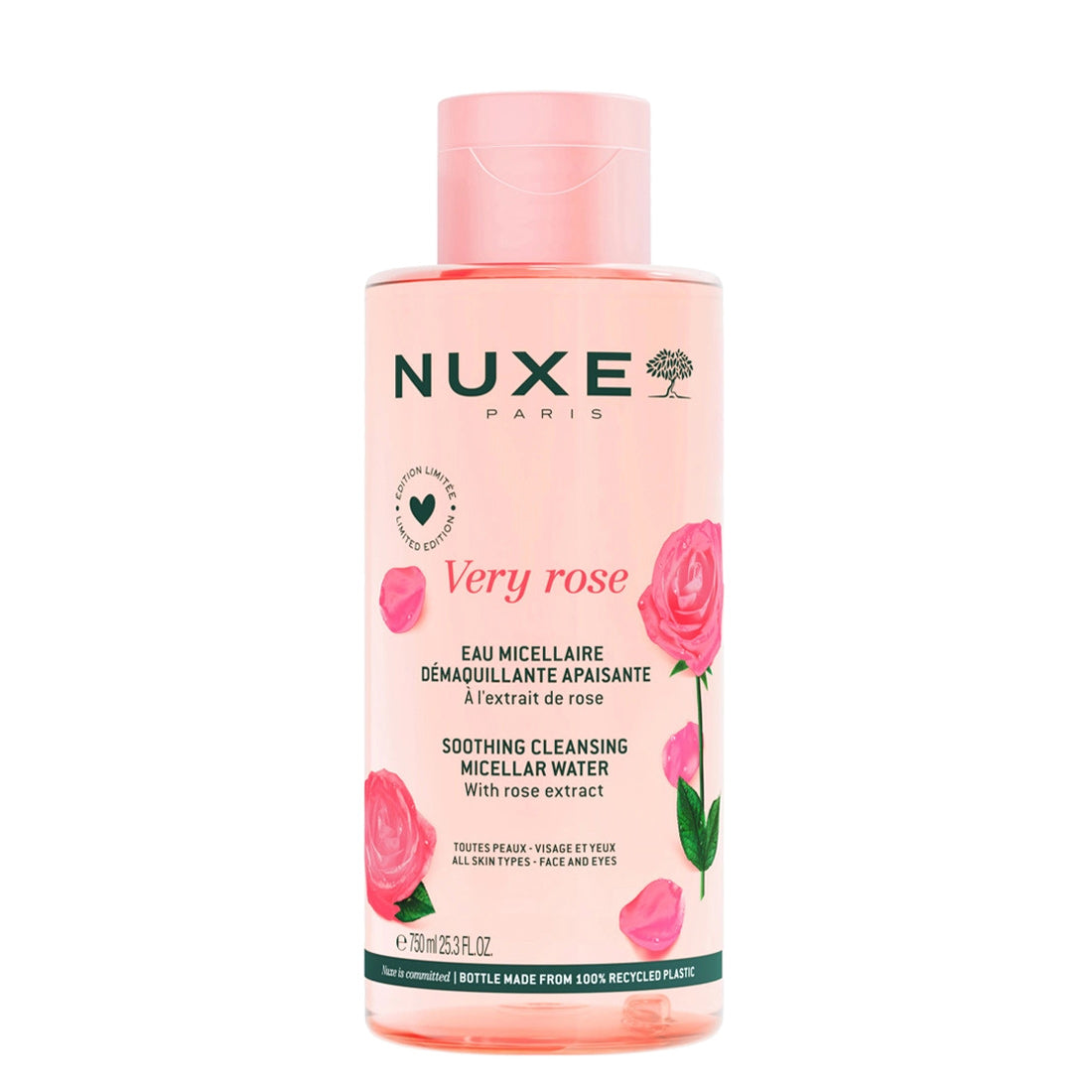 Nuxe Very Rose Eau Micellaire Démaquillante Apaisante