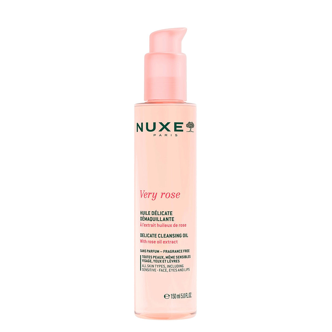 Nuxe Very Rose Huile Délicate Démaquillante