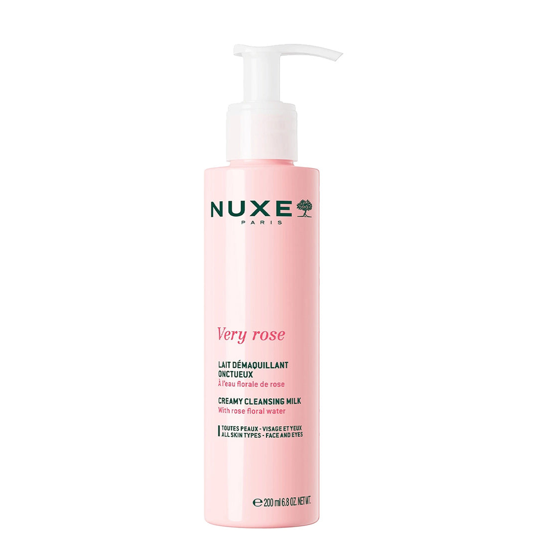 Nuxe Very Rose Lait Démaquillant Onctueux