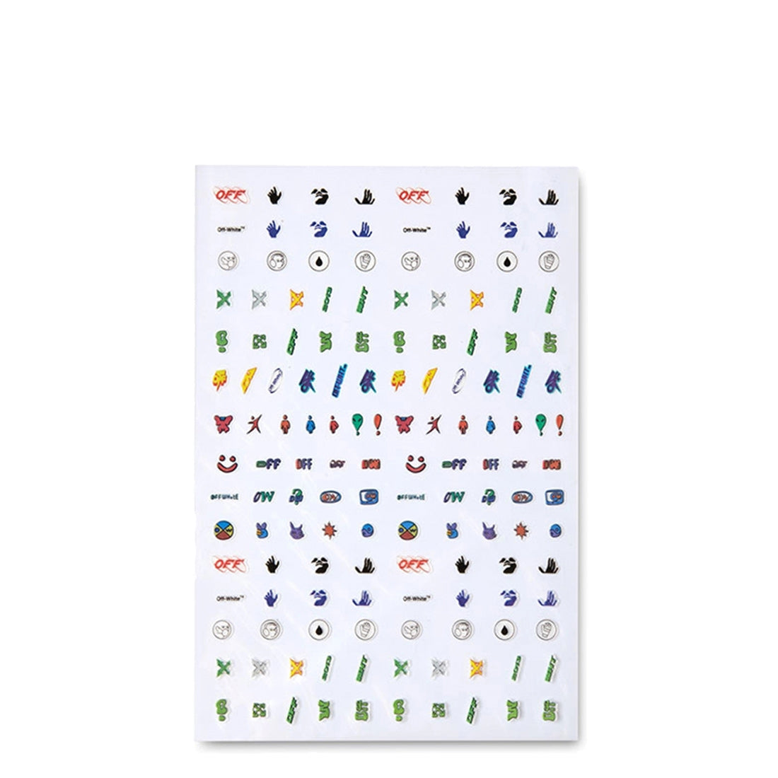 Off-White Paperwork Graphic Nail Adhesive