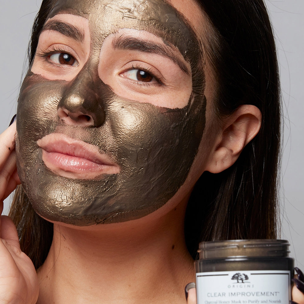 Origins Clear Improvement Charcoal Honey Mask-4