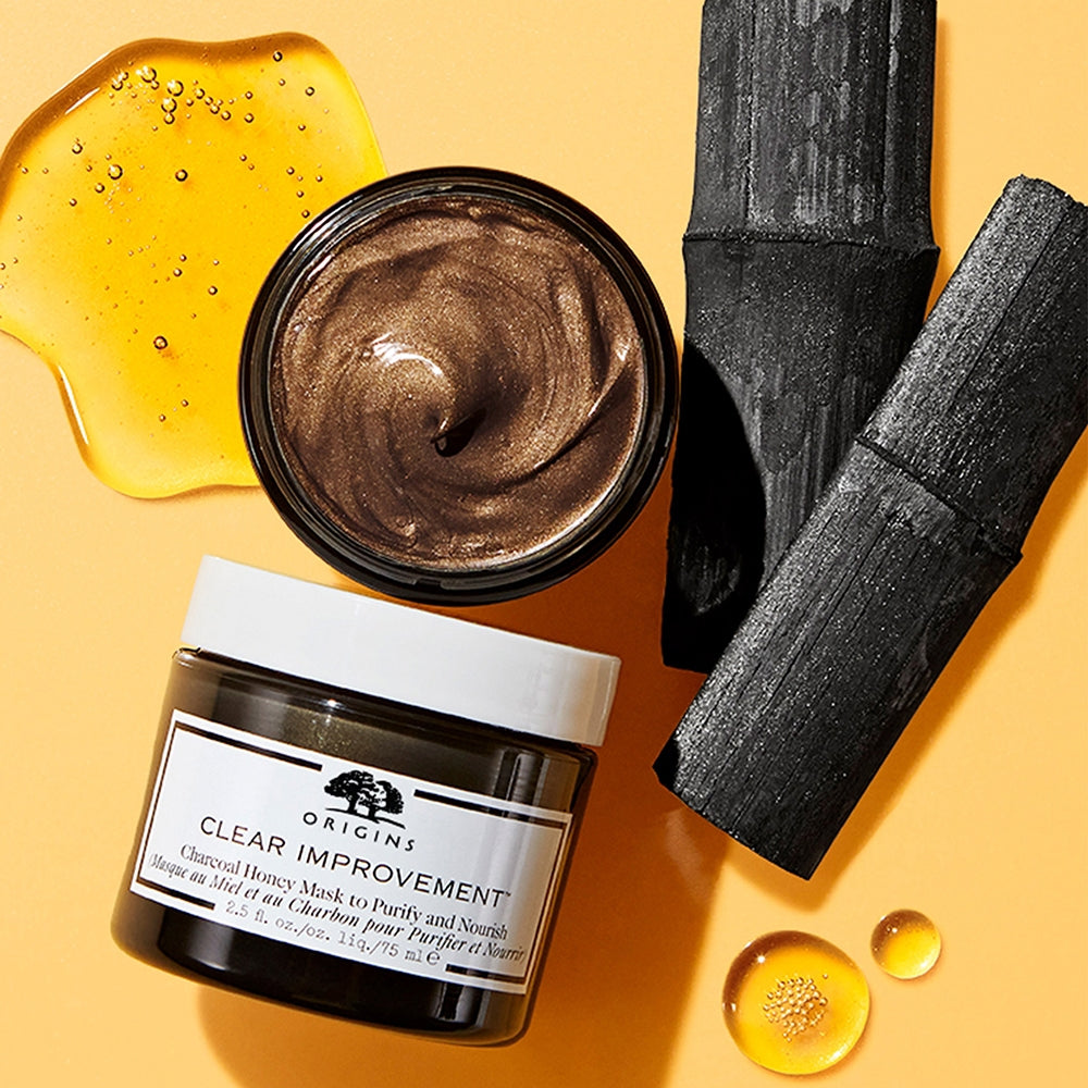 Origins Clear Improvement Charcoal Honey Mask-5