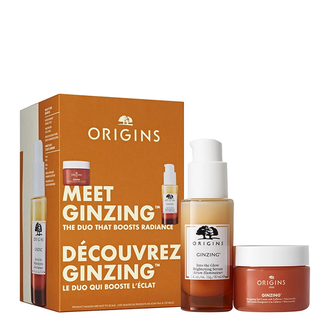 Origins Meet Ginzing™ The Duo Boosts Radiance