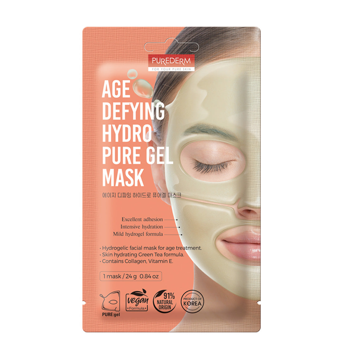 PUREDERM Age Defying Hydro Pure Gel Mask  