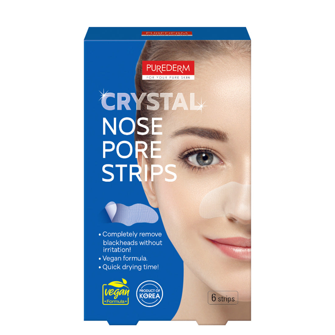 PUREDERM Crystal Nose Pore Strips   
