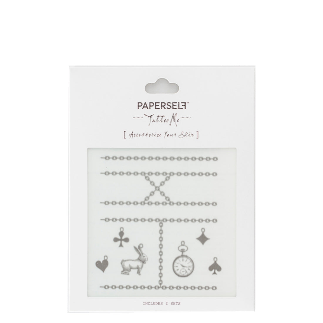 Paperself Temporary Tattoos My Favourite Things Wonderland Ring
