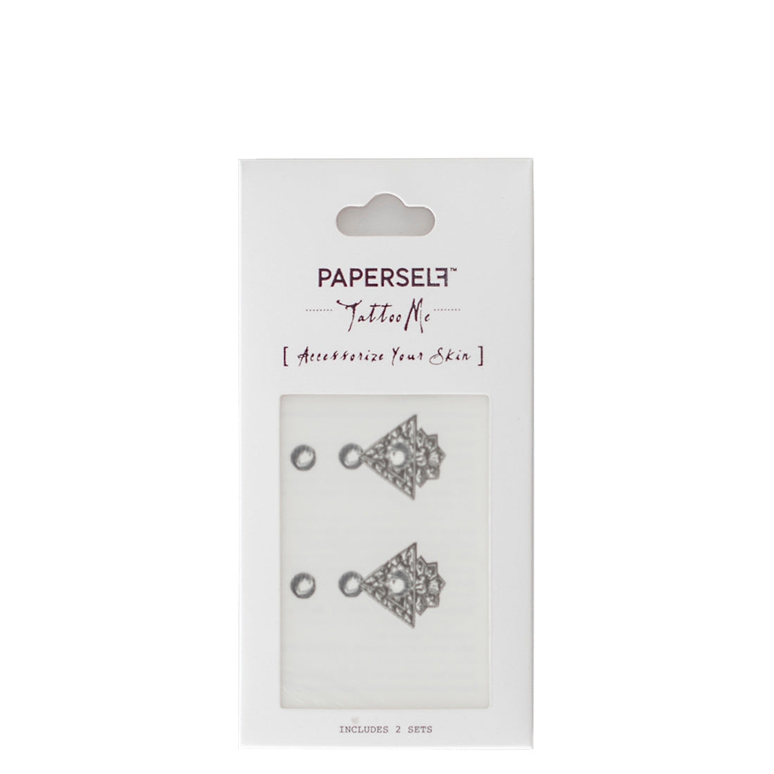 Paperself Temporary Tattoos Rosy and Daisy Ring