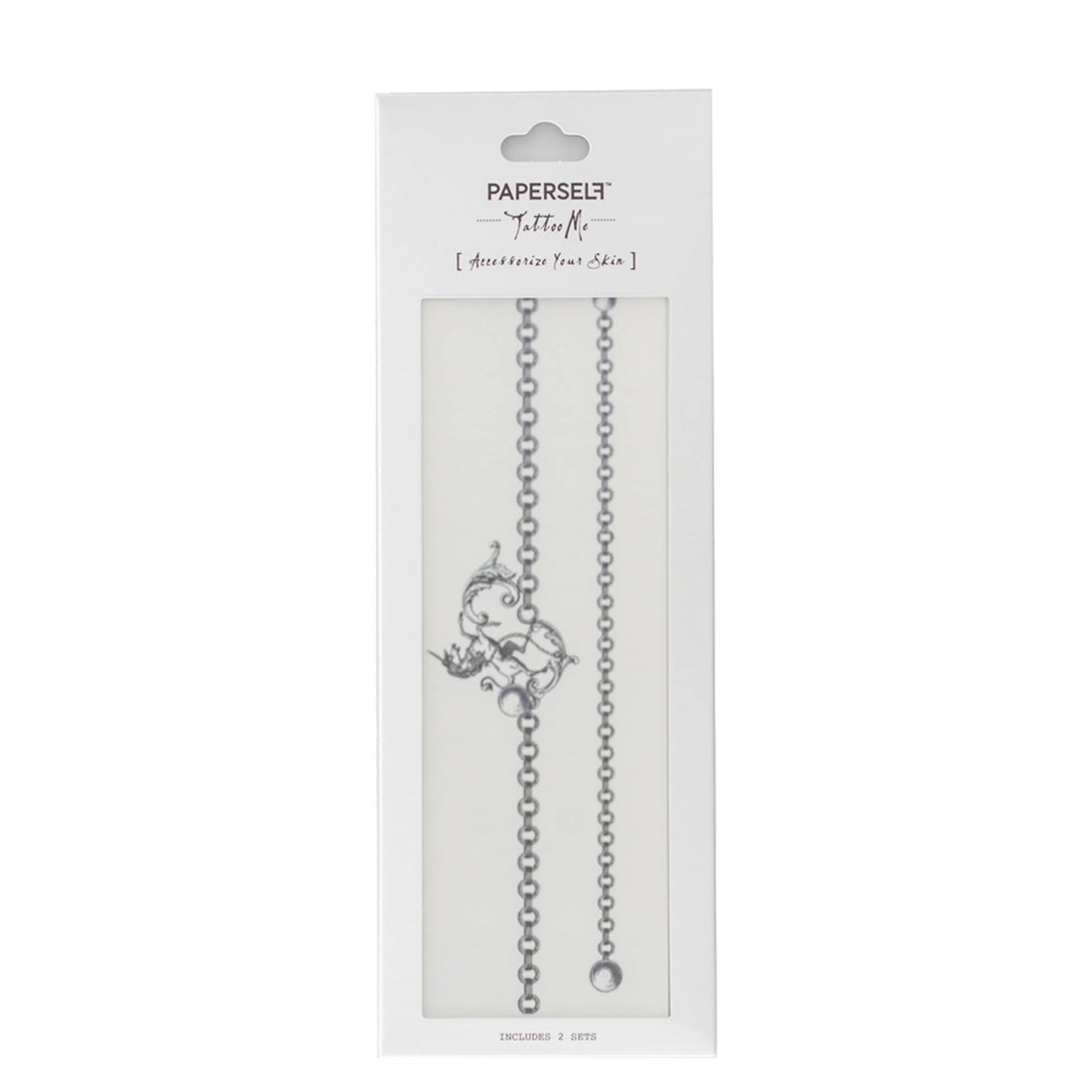 Paperself Temporary Tattoos The Last Unicorn Chain