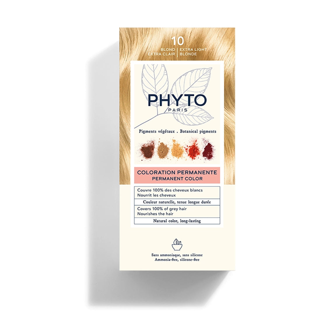 Phyto Colorazione Permanente 10 Blond Extra Clair
