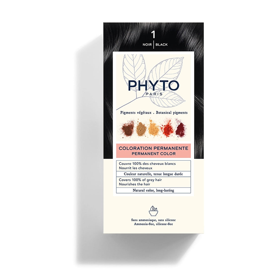 Phyto Colorazione Permanente 1 Noir