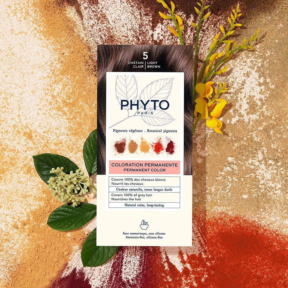 Phyto Colorazione Permanente 5 Chatain Clair-5
