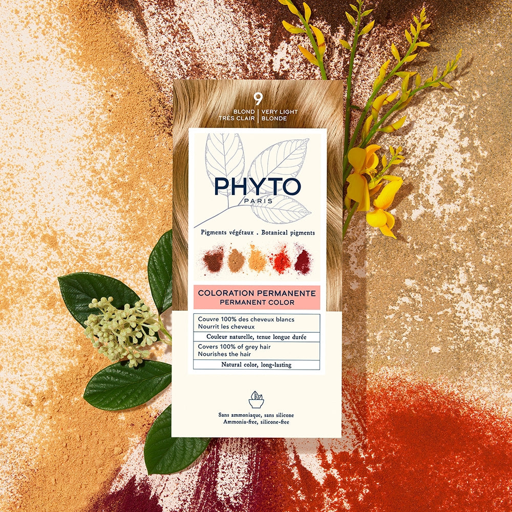 Phyto Colorazione Permanente 9 Blond Très Clair-5