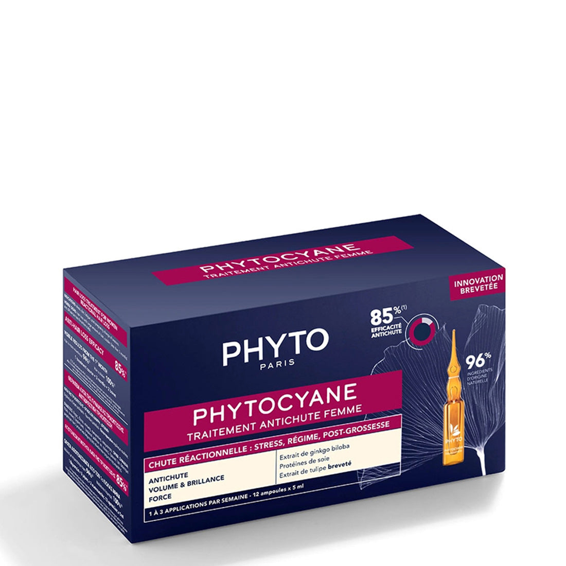 Phyto Phytocyane Trattamento Anti Caduta Donna Caduta Temporanea