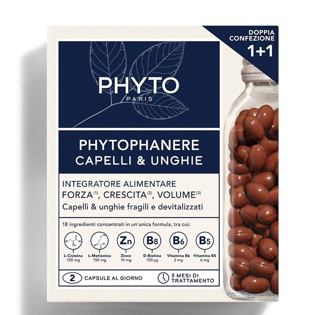Phyto Phytophanere Integratore Capelli e Unghie