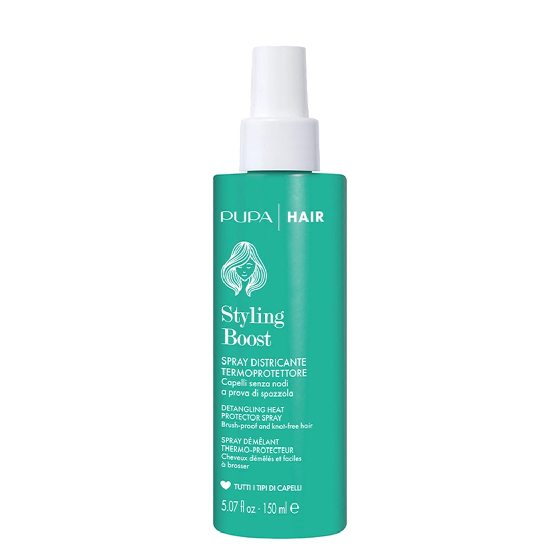 Pupa Hair Styling Boost Spray Districante Termoprotettore