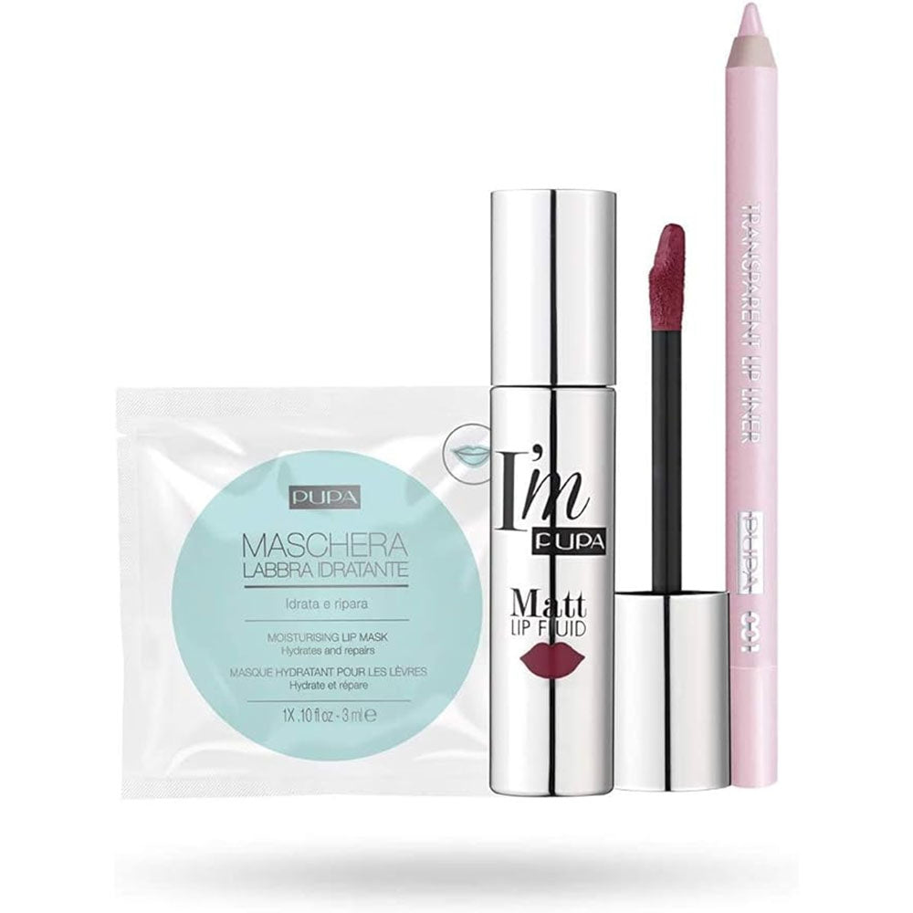 Pupa Kit Labbra I'm Matt 071 True Red-2