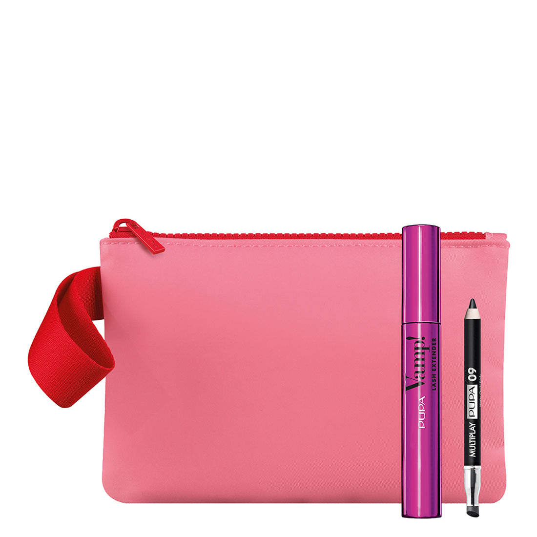 Pupa Kit Mascara Vamp! Lash Extender & Mini Multiplay + Handy Bag