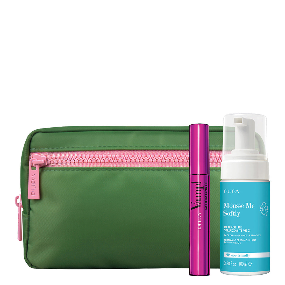 Pupa Kit Mascara Vamp! Lash Externder & Mousse Me Softly + Beauty