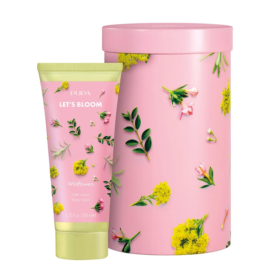 Pupa Let's Bloom Latte Corpo Wildflowers