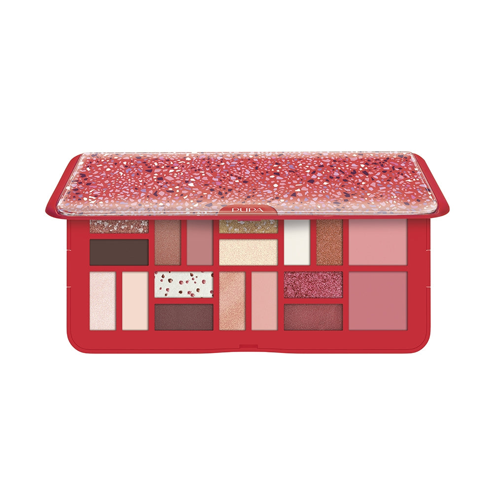 Pupa Stoneland Palette L 004 Red-2