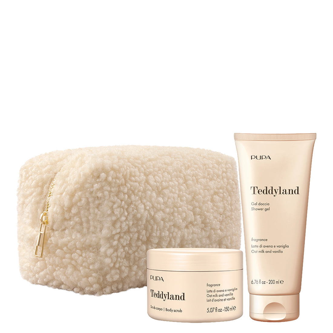 Pupa Teddyland Latte di Avena e Vaniglia Kit 2