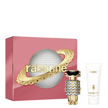 RABANNE Fame Eau De Parfum + Body Lotion Set 