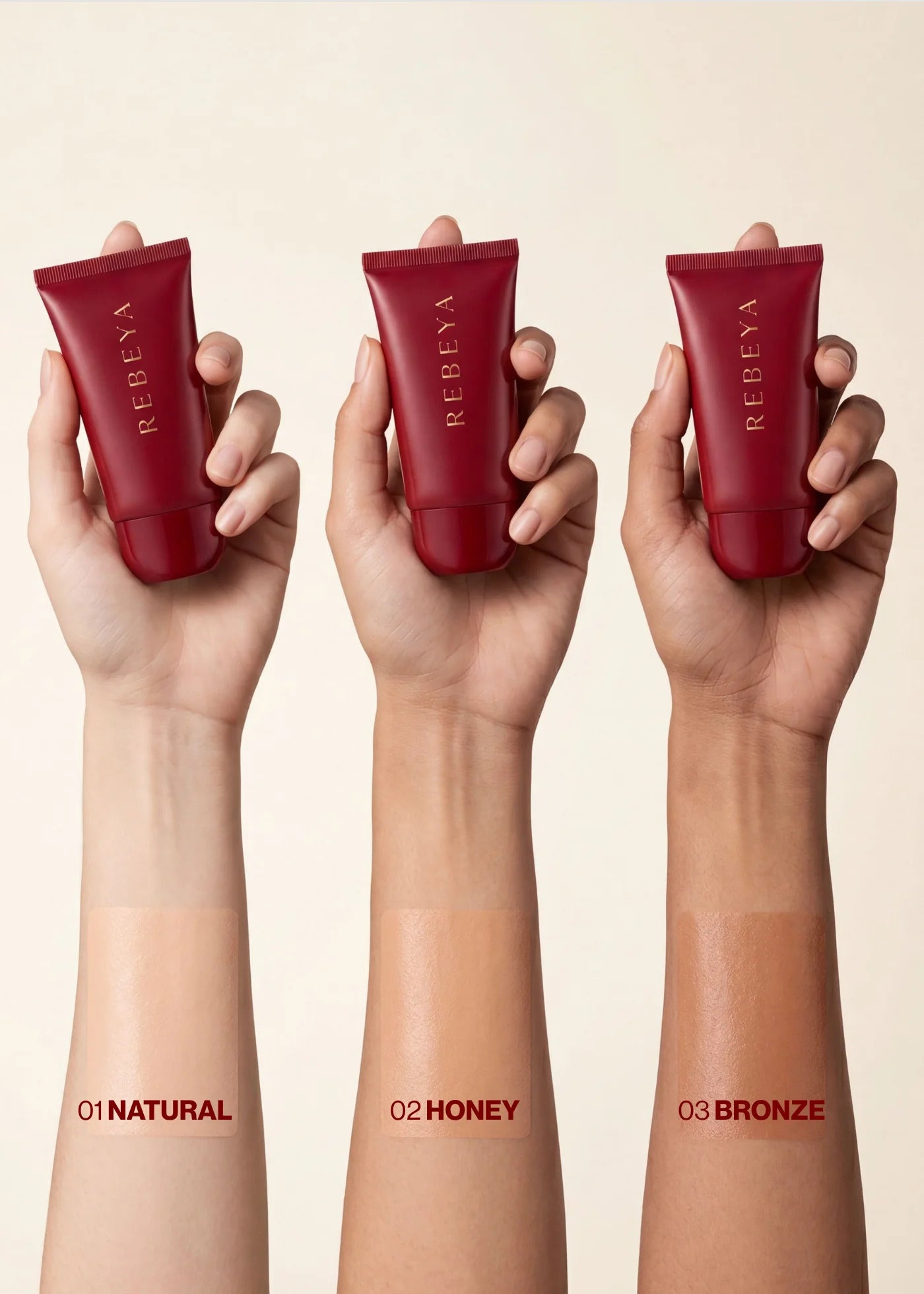 REBEYA Glowy Tinted Sunscreen -5